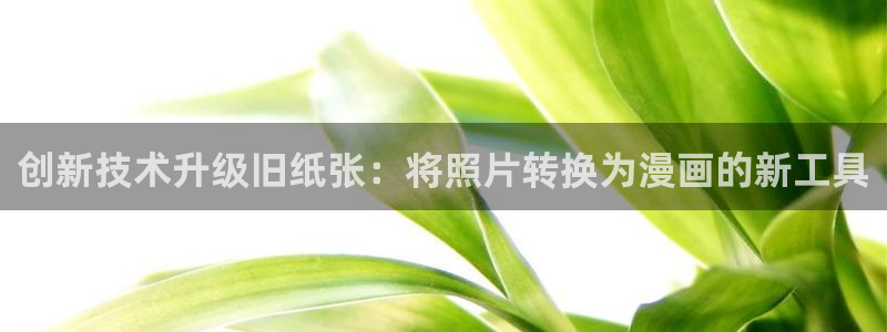 羞羞漫画无圣光：创新技术升级旧纸张：将照片转换为漫画的新工具